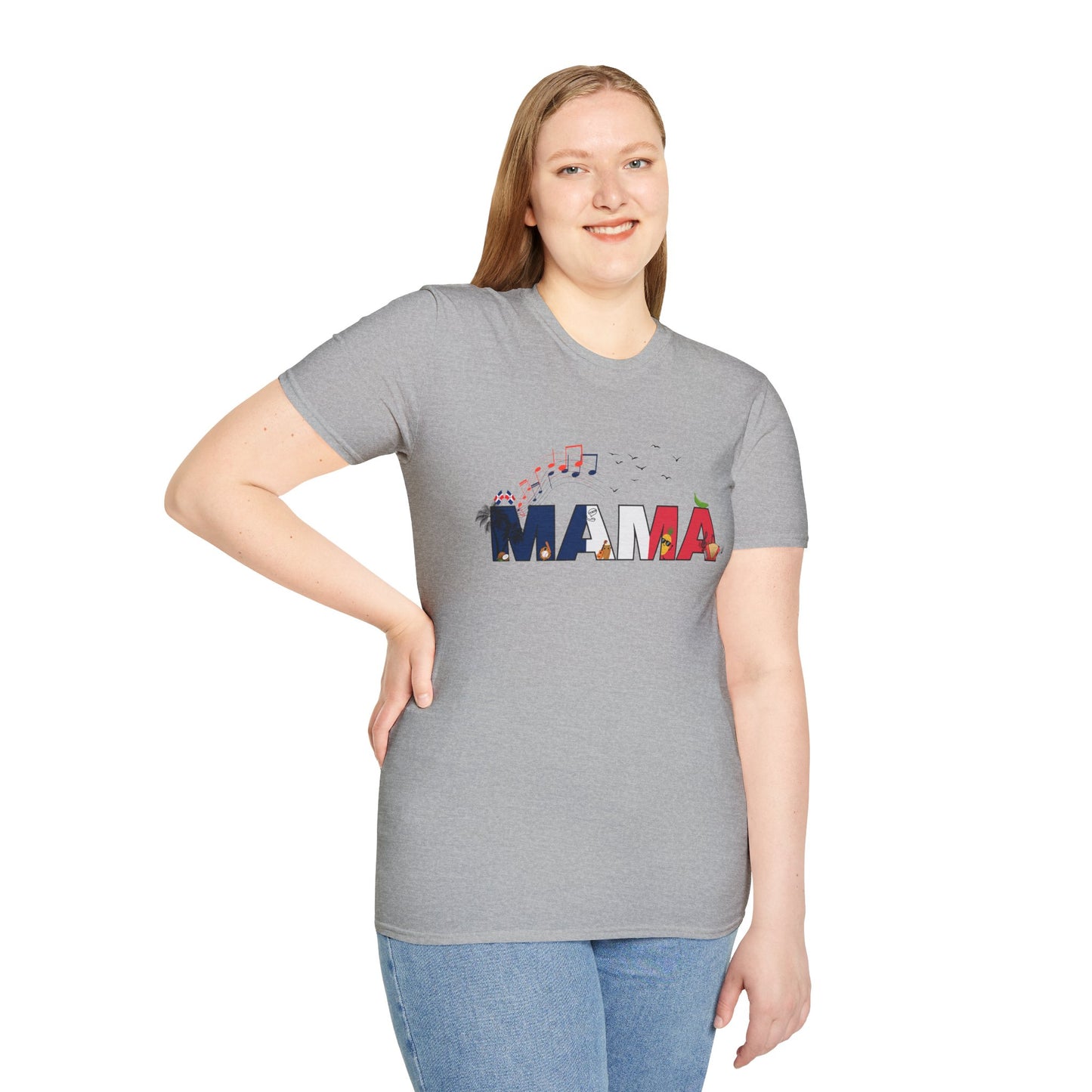 Dominican Mama T-Shirt for Casual Wear - Nefty Creations