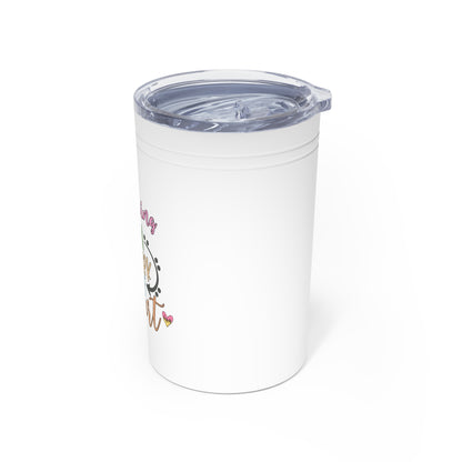 Nursing Heart Tumbler - 11oz Insulated Mug for Nurses - Nefty Creations