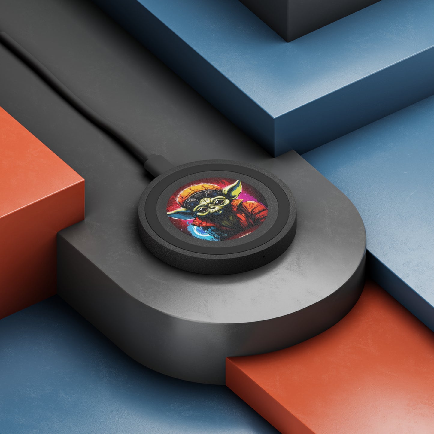 Star Wars-Inspired Quake Wireless Charging Pad - Stylish & Functional Desk Accessory