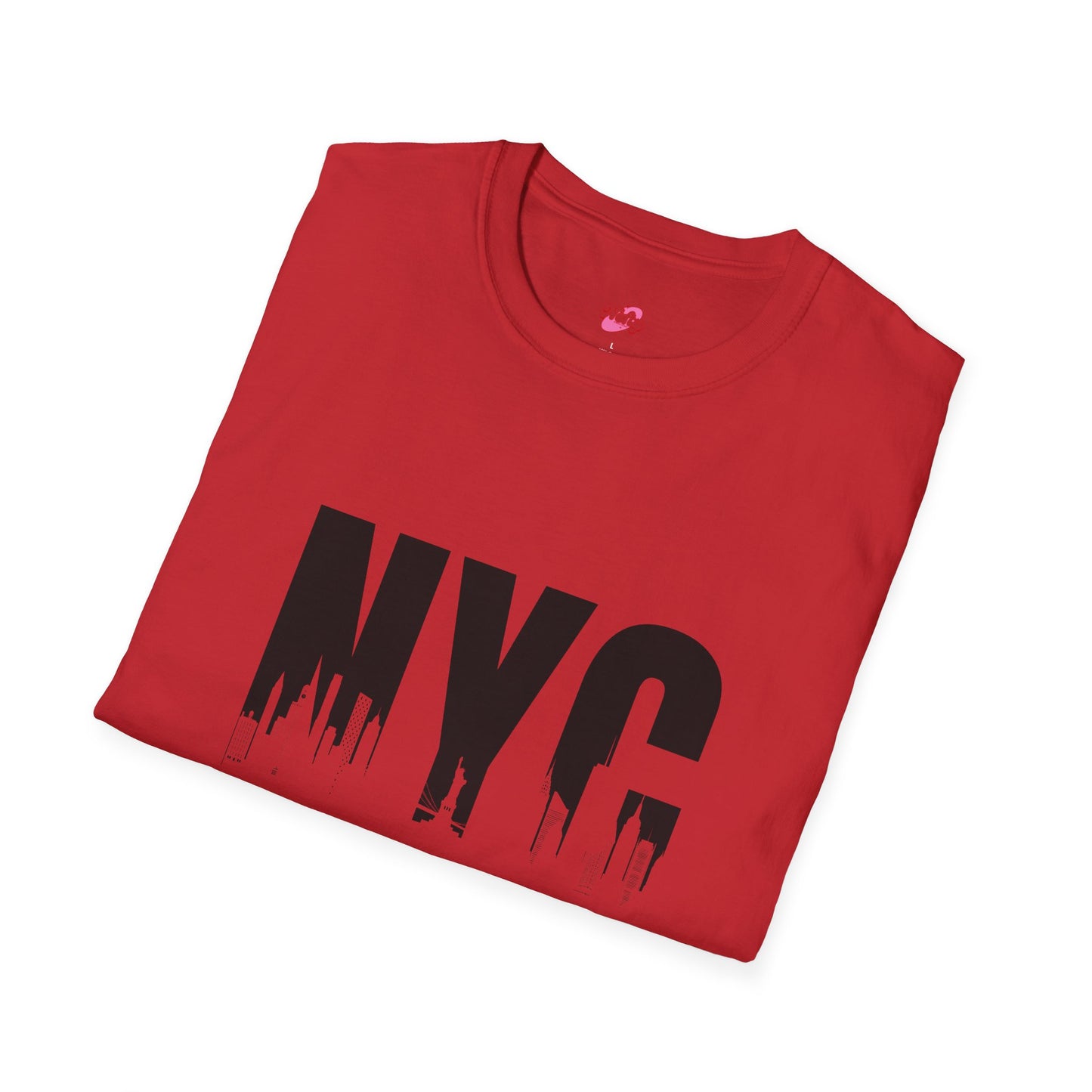 NYC Urban Unisex Softstyle T-Shirt, New York City Tee, Casual Streetwear, Gift for Travelers, Everyday Wear - Nefty Creations