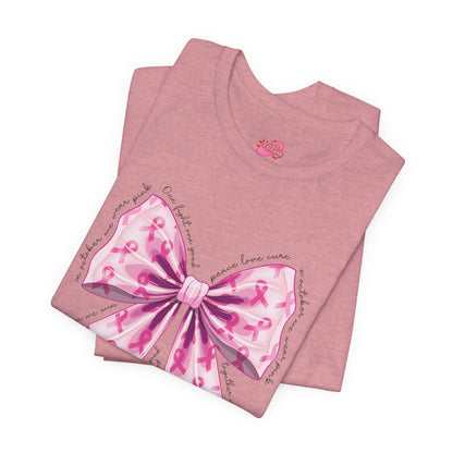 Cancer Awareness Unisex Jersey Short Sleeve Tee - Nefty Creations