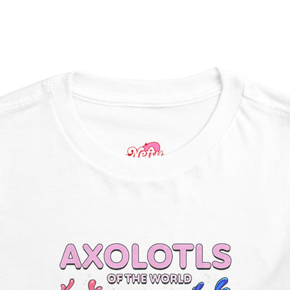 Axolotl Toddler Short Sleeve Tee - Nefty Creations