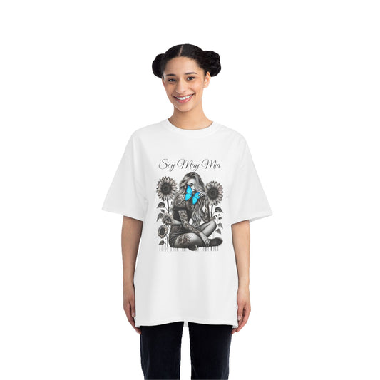 Soulful Butterfly Women's Tee - 'Soy Muy Mia' Graphic T-Shirt