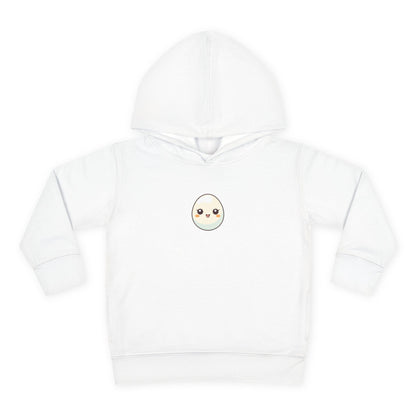 Cute Egg Graphic Toddler Fleece Hoodie - Cozy & Playful Pullover for Kids - Nefty Creations