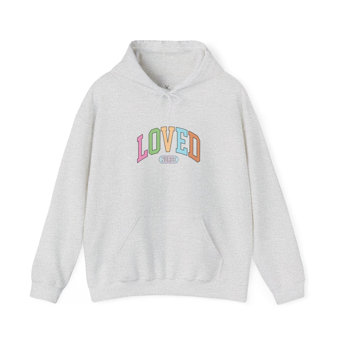 Loved Nurse Heavy Blend Hoodie - Cozy Comfort for Everyday Love