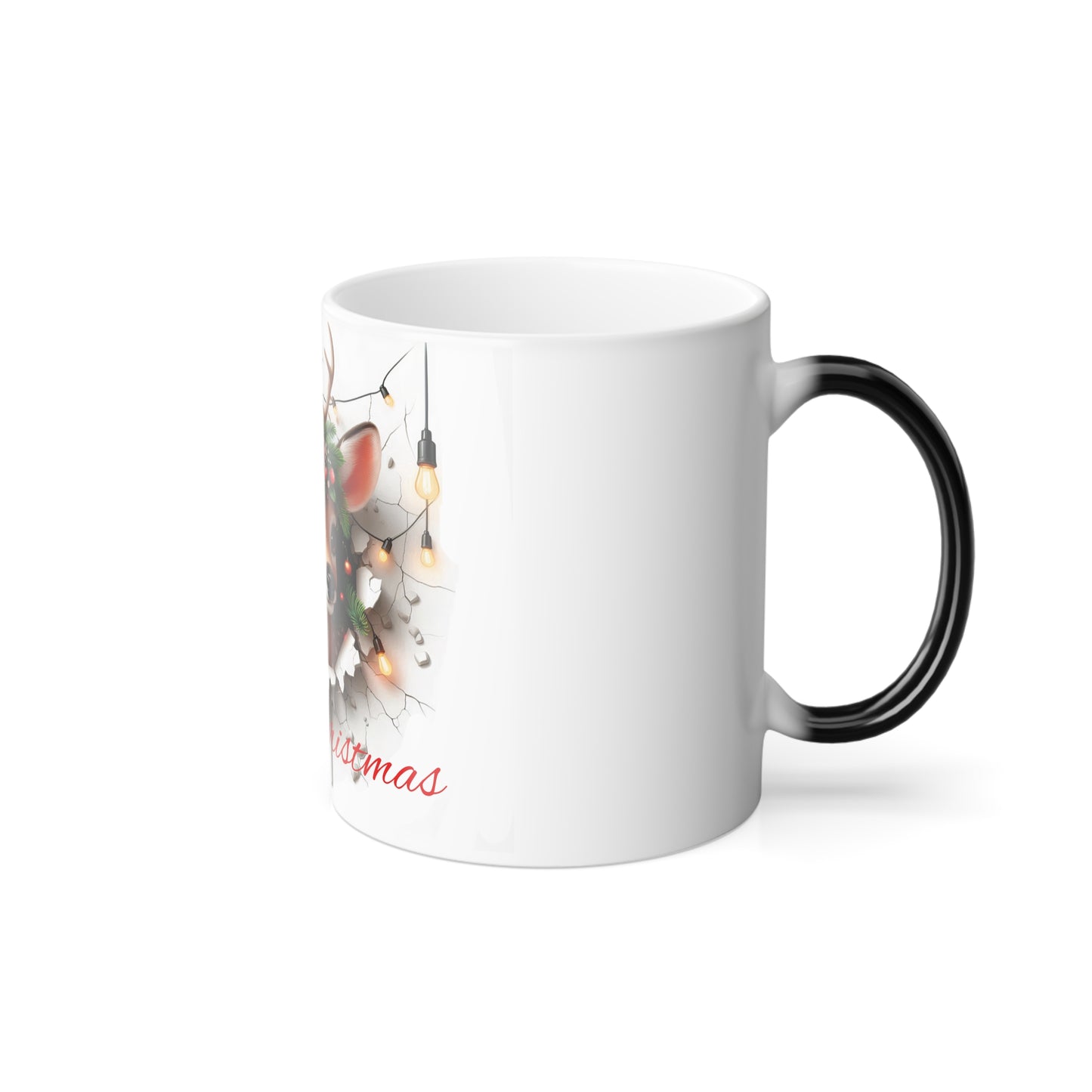 Christmas Deer Color Morphing Mug, 11oz - Nefty Creations