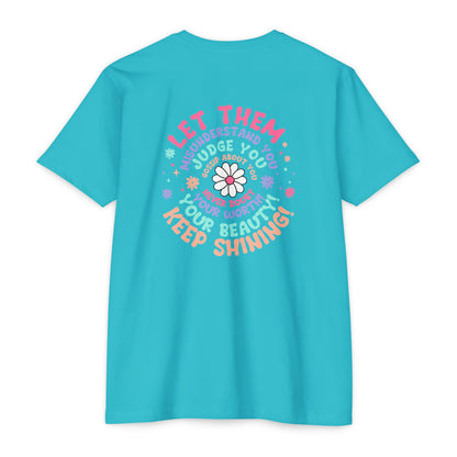 Inspirational Unisex CVC Jersey T-shirt - 'Let Them Understand You' Design - Nefty Creations