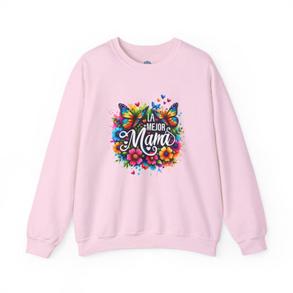 Colorful Butterfly Mom Sweatshirt - Nefty Creations