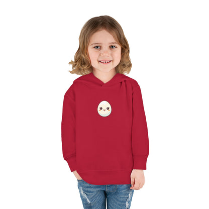Cute Egg Graphic Toddler Fleece Hoodie - Cozy & Playful Pullover for Kids - Nefty Creations