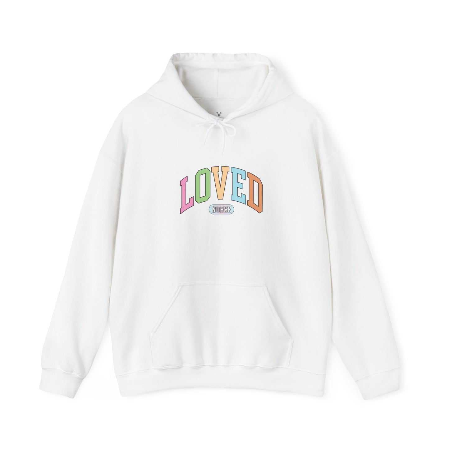 Loved Nurse Heavy Blend Hoodie - Cozy Comfort for Everyday Love