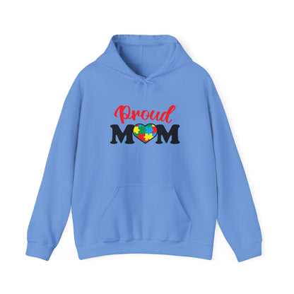 Proud Mom Hoodie - Unisex Heavy Blend Sweatshirt for Moms - Nefty Creations