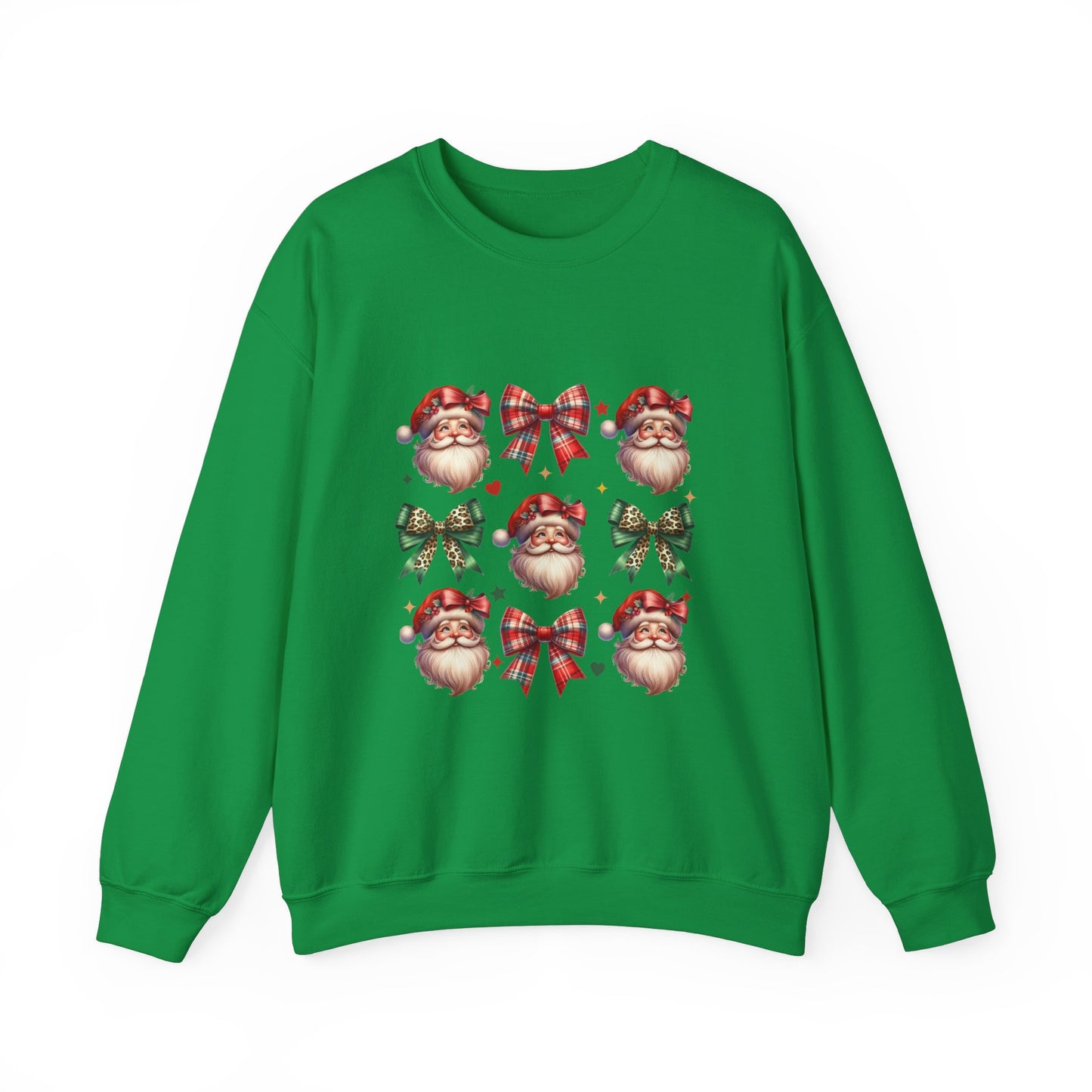 Festive Santa Crewneck Sweatshirt for Christmas Celebrations - Nefty Creations