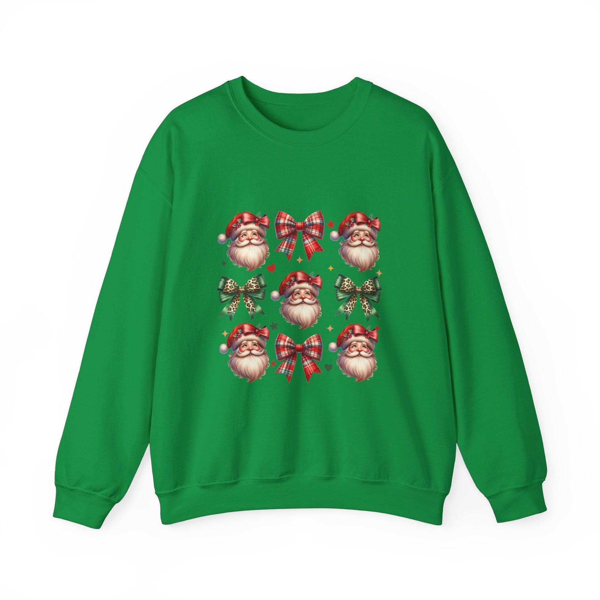 Festive Santa Crewneck Sweatshirt for Christmas Celebrations - Nefty Creations