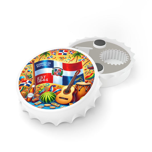 Dominican Republic Bottle Opener - Vibrant Souvenir Gift for Celebrations