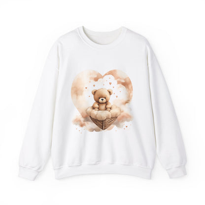 Cozy Teddy Bear Love Sweatshirt - Unisex Heavy Blend™ - Nefty Creations