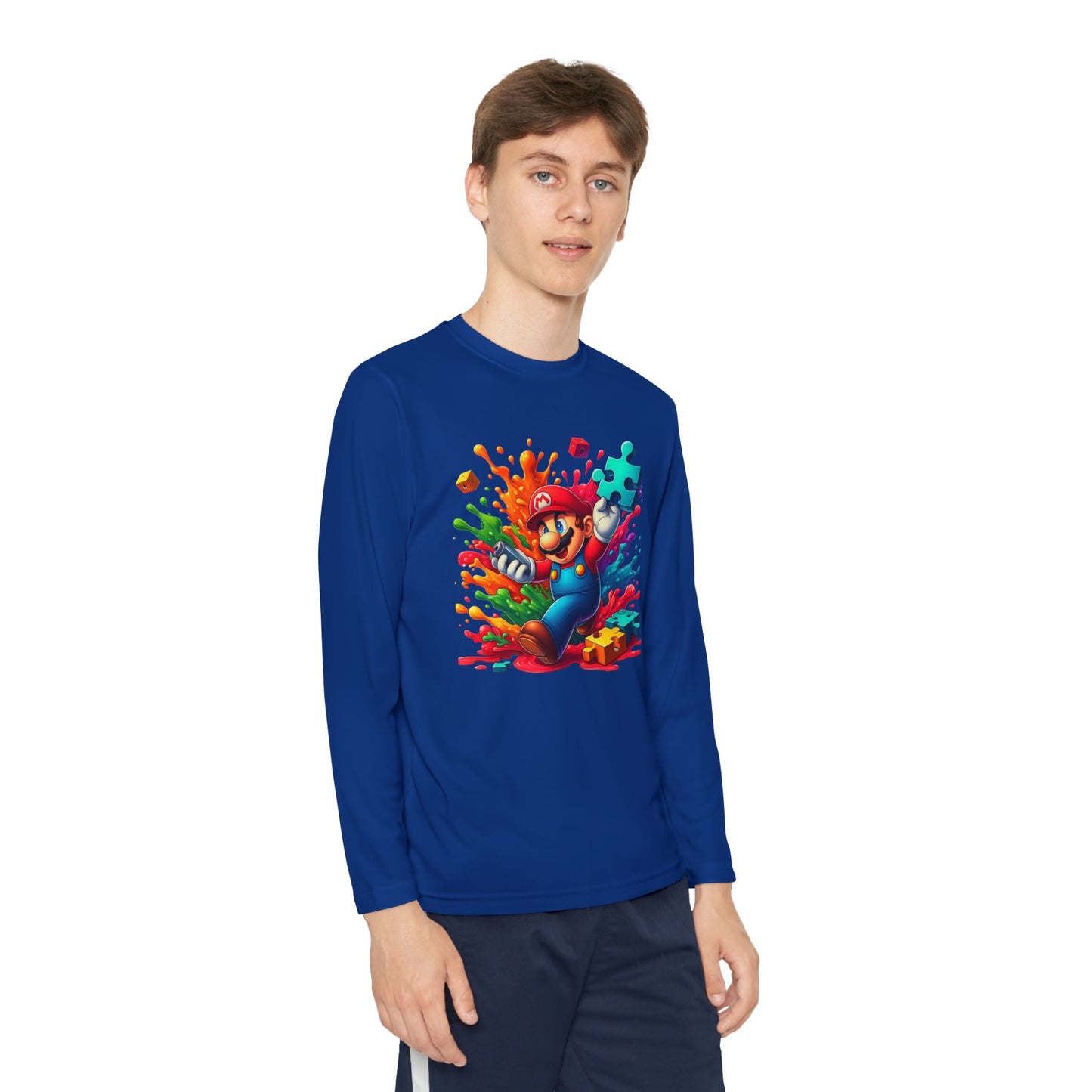 Youth Colorful Adventure Long Sleeve Tee