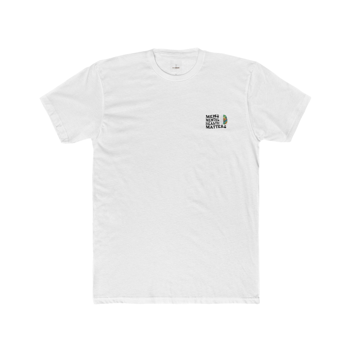 Supportive Men's Mental Health Tee - Unisex Cotton Crew with Positive Messages