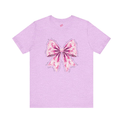 Cancer Awareness Unisex Jersey Short Sleeve Tee - Nefty Creations