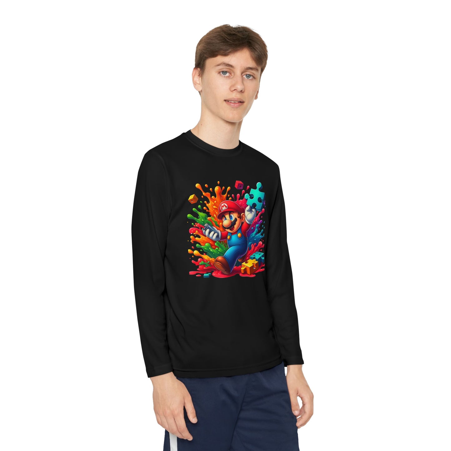 Youth Colorful Adventure Long Sleeve Tee