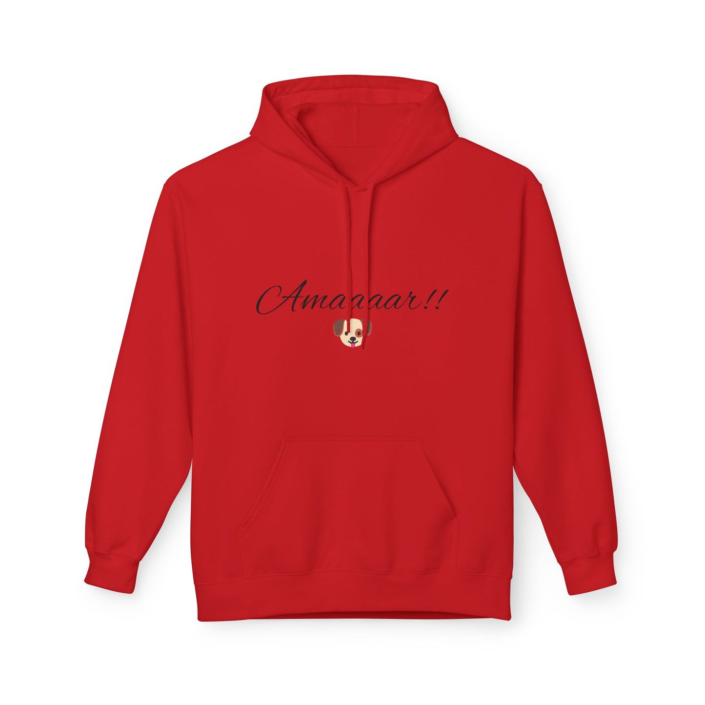 Hoodie with &#039;Amaaaar &#039; Quote Design