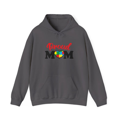 Proud Mom Hoodie - Unisex Heavy Blend Sweatshirt for Moms - Nefty Creations
