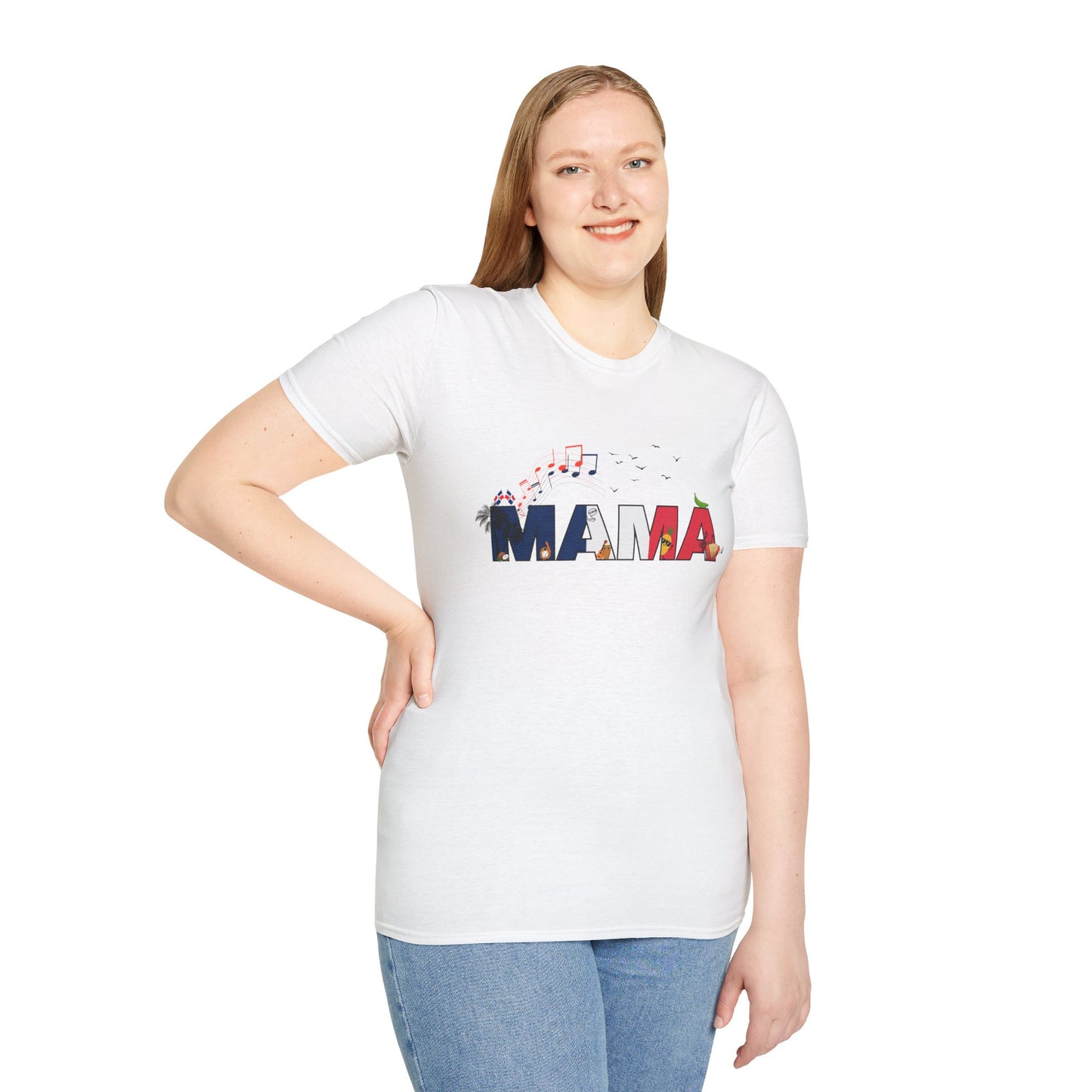 Dominican Mama T-Shirt for Casual Wear - Nefty Creations