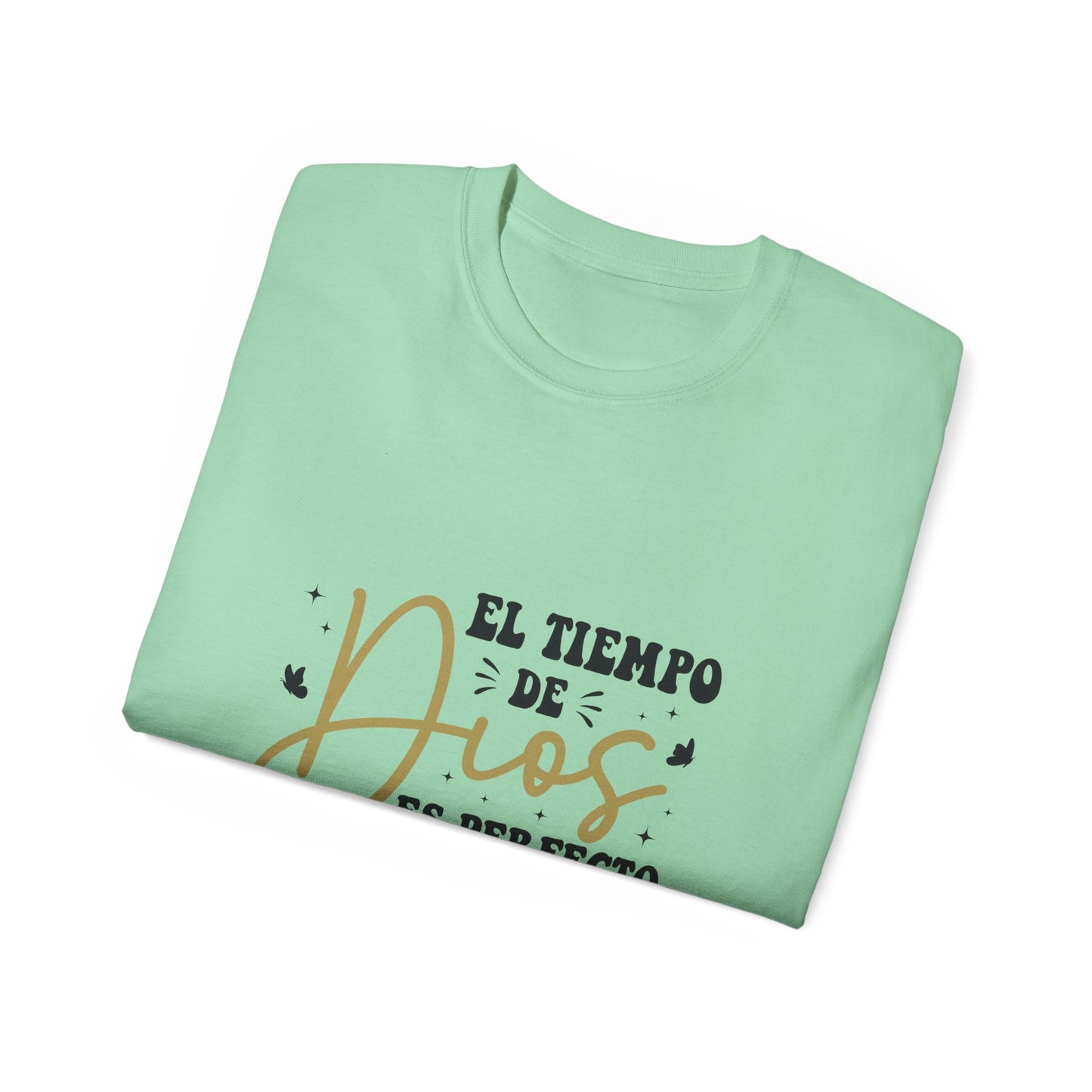 Inspirational Unisex Ultra Cotton Tee - El Tiempo de Dios es Perfecto