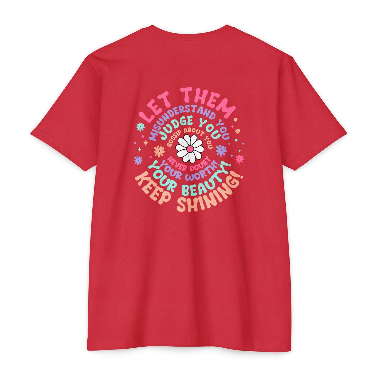 Inspirational Unisex CVC Jersey T-shirt - 'Let Them Understand You' Design