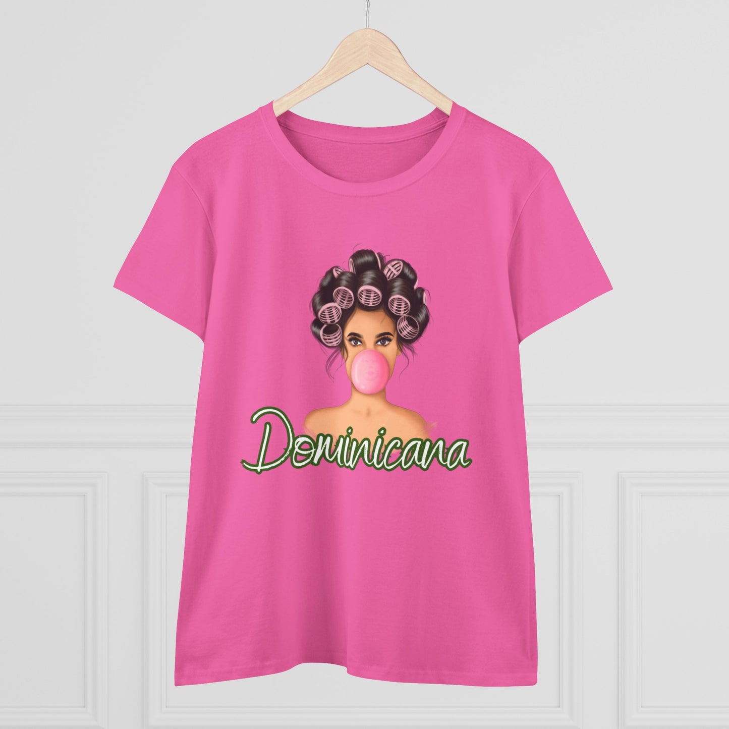 Dominicana Women's Midweight Cotton Tee - Fun & Stylish Casual Wear - Nefty Creations