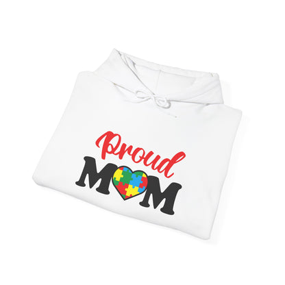Proud Mom Hoodie - Unisex Heavy Blend Sweatshirt for Moms - Nefty Creations