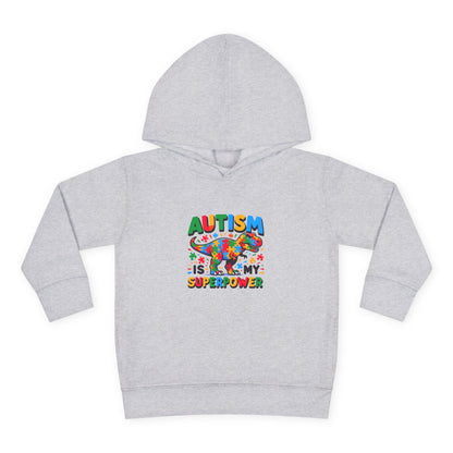 Autism Awareness Toddler Fleece Hoodie - 'Autism is My Superpower' - Nefty Creations