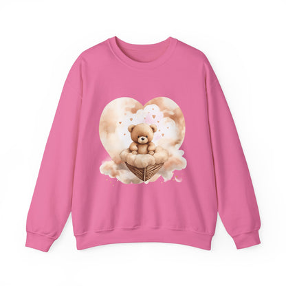Cozy Teddy Bear Love Sweatshirt - Unisex Heavy Blend™ - Nefty Creations