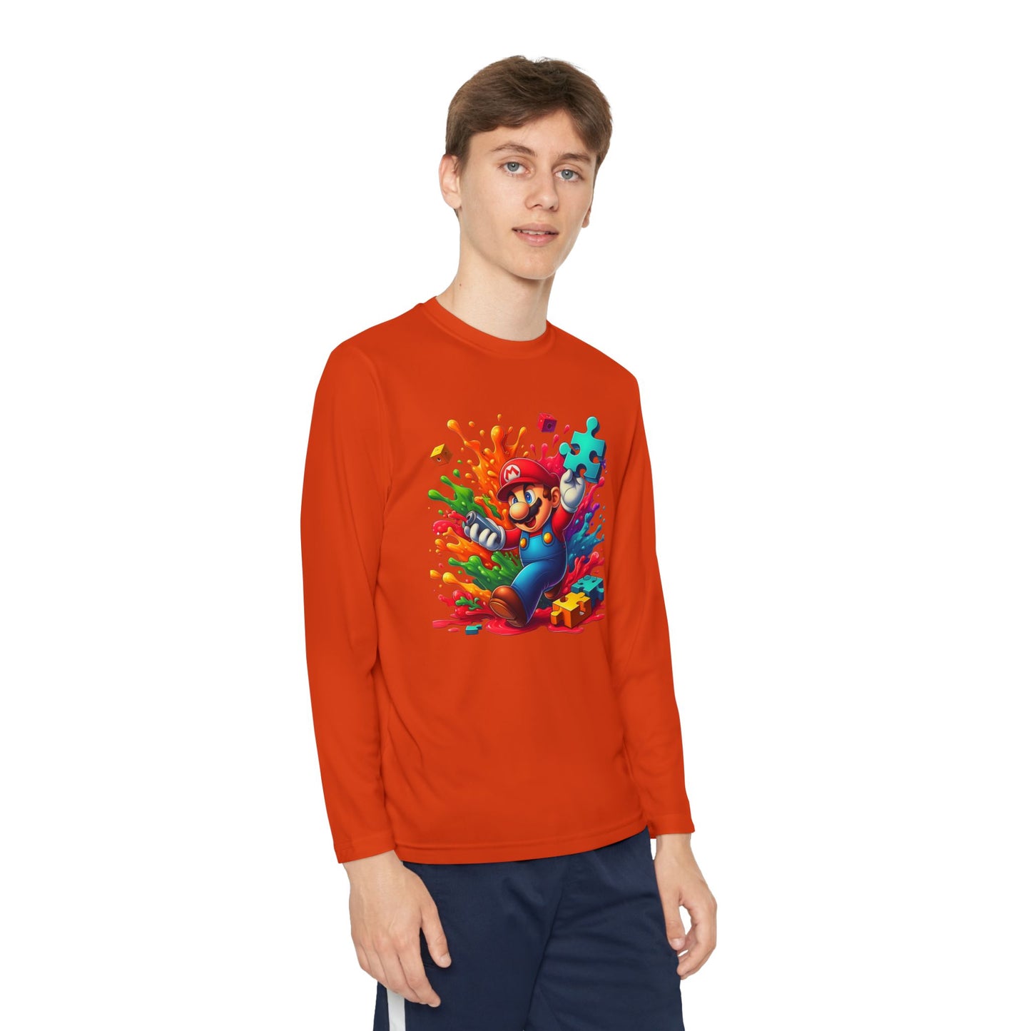 Youth Colorful Adventure Long Sleeve Tee