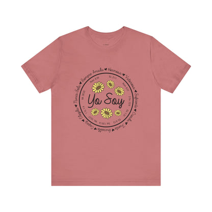 Yo Say Floral Unity Unisex Jersey Tee - Nefty Creations