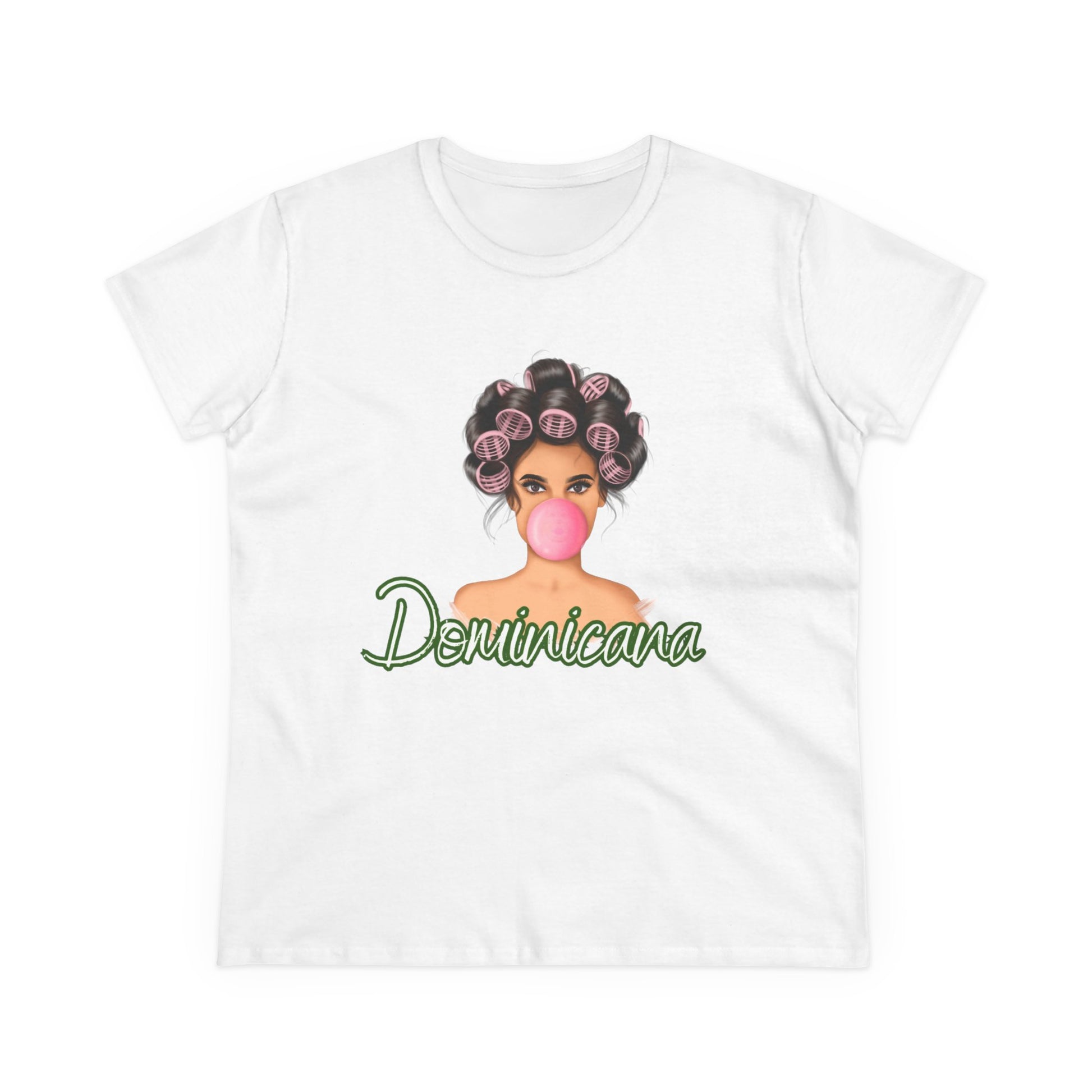 Dominicana Women's Midweight Cotton Tee - Fun & Stylish Casual Wear - Nefty Creations