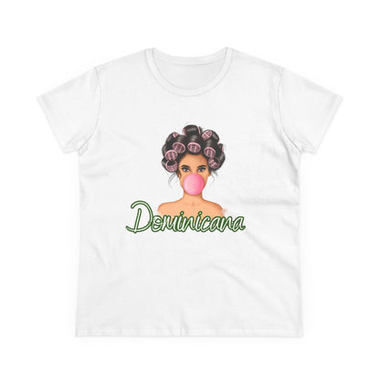 Dominicana Women's Midweight Cotton Tee - Fun & Stylish Casual Wear - Nefty Creations